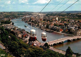 72785040 Namur Sur Meuse Citadelle Panorama Vers Jambes Et Le Telepherique Namur - Namur