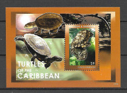 Antigua & Barbuda 2012 Marine Life - Turtles MS #2 MNH - Antigua Et Barbuda (1981-...)