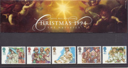 Great Britain 1994 - Christmas, Noel, Nativity, Natale, Weihnachten - Presentation Pack, Set MNH - Ungebraucht