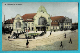 * Mönchengladbach (Nordrhein Westfalen - Deutschland) * (F.E.D. Nr 15686) Bahnhof, Railway Station, Gare, Couleur Animée - Mönchengladbach