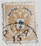 AUTRICHE - Empire D'Autriche 2 Kr. Perforation 10 1/2 - Used Stamps