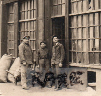 PHOTO ANCIENNE,01,AIN,AMBERIEU EN BUGEY,GRANDE RUE,COMMERCE,MARCHAND DE CHARBON,RARE - Lieux