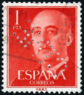 Madrid - Perforado - Edi O 1153 - "CTNE" (Telefónica) - Used Stamps
