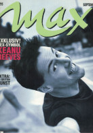 Max Magazine Germany 1995-09 Keanu Reeves Bobbie Brown Anton Corbijn - Non Classés