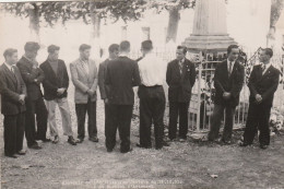 Saint Martial D'Artenset Carte Photo Souvenir De I'affiliation Jaciste Du 14-10-51 (JAC : Jeunesse Agricole Catholique) - Andere & Zonder Classificatie