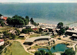 72784700 Haffkrug Ostseebad Fliegeraufnahme Pool Mit Strand Gleschendorf - Scharbeutz