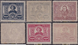 730826 HINGED POLONIA 1923 450 ANIVERSARIO DEL NACIMIENTO DE COPERNICO Y 150ª DE LA MUERTE DE KONARSKI - Unused Stamps