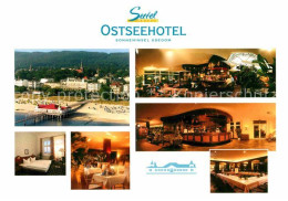 72784672 Ahlbeck Ostseebad Seetel Hotel Fliegeraufnahme Mit Seebruecke Seebad Ba - Other & Unclassified