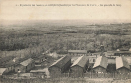 40 GAUJACQ #FG57307 EXPLOITATION DES CARRIERES PAR PRISONNIERS DE GUERRE VUE DU CAMP - Other & Unclassified