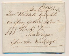 Fijnaart - BREDA - Antwerpen 1828 - ...-1852 Prephilately