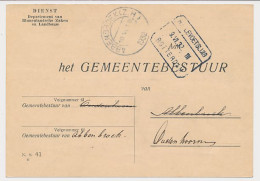 Treinblokstempel : Hellevoetsluis - Rotterdam III 1932 - Ohne Zuordnung