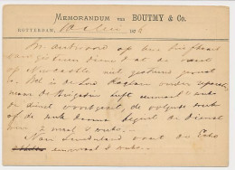 Briefkaart G. 7 Particulier Bedrukt Rotterdam 1876 - Entiers Postaux