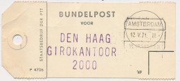 Treinblokstempel : Amsterdam - Vlissingen III 1971 - Ohne Zuordnung