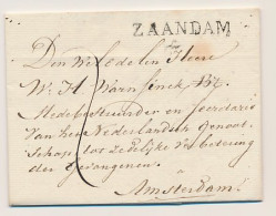 Koog Aan De Zaan - ZAANDAM - Amsterdam 1824 - ...-1852 Prephilately