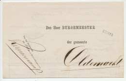 Naamstempel Kuinre 1871 - Lettres & Documents