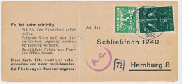 Drachten - Hamburg Duitsland 1943 - Liebesgabenpaket - Ohne Zuordnung