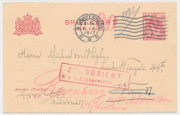 Briefkaart G. 84 B II S Gravnehage - Wenen Oostenrijk 1917 - Entiers Postaux