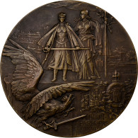 France, Médaille, A La Gloire Des Héros De Verdun, 1916, Bronze, Pillet, SPL - Otros & Sin Clasificación