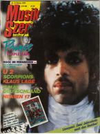 Musik Szene Magazine Germany 1984-10 Prince Greatful Dead U2 Scorpions - Zonder Classificatie