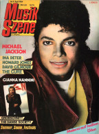 Musik Szene Magazine Germany 1984-04 Michael Jackson Gianna Nannini - Zonder Classificatie