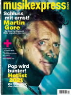 Musikexpress Magazine Germany 2021-02 Martin Gore Depeche Mode - Zonder Classificatie