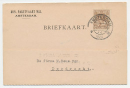 Firma Briefkaart Amsterdam 1924 - Paketvaart Maatschappij - Ohne Zuordnung