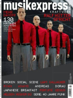 Musikexpress Magazine Germany 2017-08 Kraftwerk Liam Gallagher Ryan Adams - Zonder Classificatie