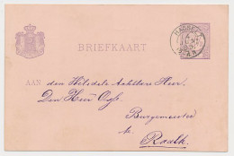 Kleinrondstempel Hasselt 1886 - Unclassified
