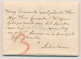 Oudshoorn - Schiedam 1758 - ...-1852 Prephilately