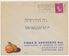 Firma Envelop Rotterdam 1947 - Groenten / Fruit - Ohne Zuordnung