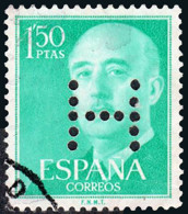 Madrid - Perforado - Edi O 1155 - "H" (Librería) - Used Stamps