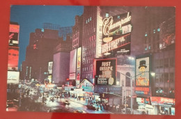 Uncirculated Postcard - USA - NY, NEW YORK CITY, TIMES SQUARE, 46th St And Broadway - Time Square
