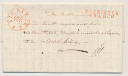 ZIERIKZEE FRANCO - Middelburg 1837 - ...-1852 Prephilately