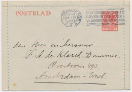 Postblad G. 16 S Gravenhage - Amsterdam 1929 - Interi Postali