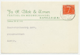 Firma Briefkaart Kapelle 1956 - Textiel / Meubels - Ohne Zuordnung