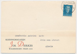 Firma Briefkaart Wageningen 1952 - Ohne Zuordnung