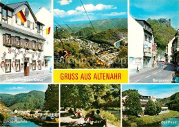 72783971 Altenahr Hotel Zum Schwarzen Kreuz Burgruine Are Campingplatz Albufer G - Bad Neuenahr-Ahrweiler