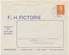 Firma Envelop Hoogeveen 1952 - Fabriek Van Stalen Ramen - Zonder Classificatie
