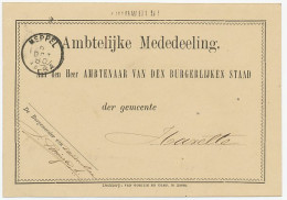 Naamstempel Zuidwolde 1880 - Covers & Documents