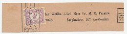 Drukwerkrolstempel / Wikkel - Zutphen 1916 - Zonder Classificatie
