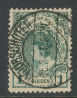 Em. 1899 Typenraderstempel Voorschoten 1910 - Marcofilia