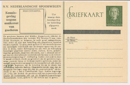 Spoorwegbriefkaart G. NS300 F - Postal Stationery