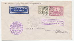 VH C 133 B Tarakan - Bandjermasin 1937 - Machtiging H.B. PTT - Non Classificati