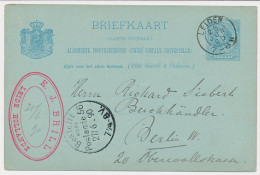 Briefkaart Leiden 1890 - Brill - Uitgever - Zonder Classificatie