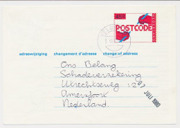 Verhuiskaart G. 45 Duitsland - Veldpost Utrecht - Uit Buitenland - Entiers Postaux