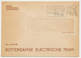 Dienst Envelop Rotterdam 1950 - Electrische Tram - Zonder Classificatie