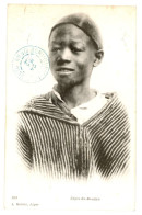 AFRIQUE OCCIDENTALE SOUDAN FRANCAIS NEGRO DU SOUDAN CACHET DIOCESE D'ORAN AUMONERIE MILITAIRE DE MECHERIA 1904 - Mali
