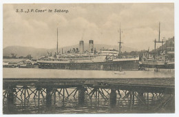 Prentbriefkaart SMN - S.S. J. P. Coen  - Piroscafi