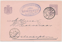 Briefkaart Rotterdam 1898 - Havre Stoomboot - Non Classificati