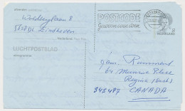 Luchtpostblad G. 28 S Hertogenbosch - Regina Canada 1987 - Postal Stationery